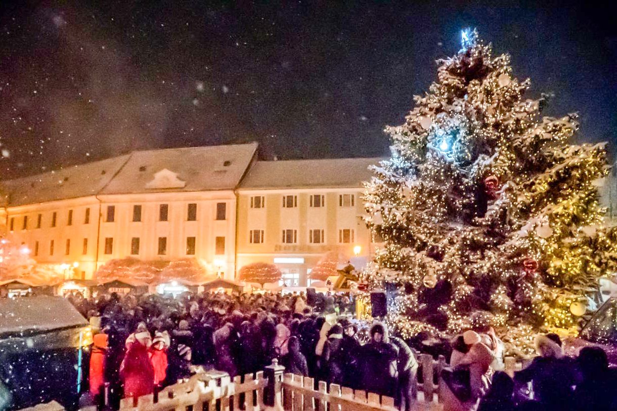 Vianočné trhy v Skalici Zdroj: Mesto Skalica/Beata Tokošová